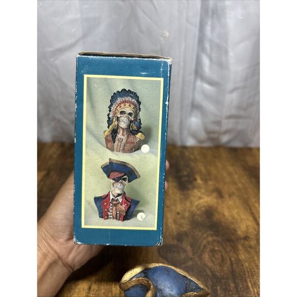 Vintage Pirate Skeleton Figurine The Summit Collection Boneaparte 90s 96’ - Picture 5 of 13